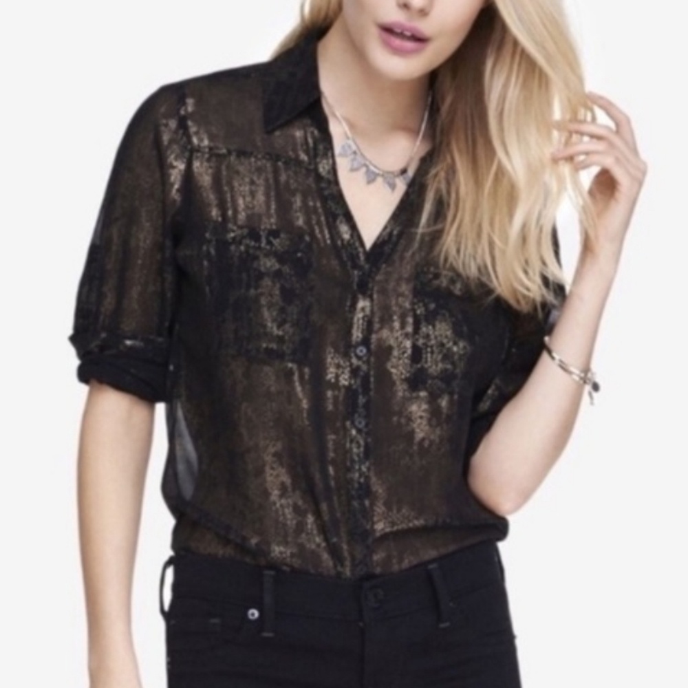 Express The Portofino Shirt limited edition blouse